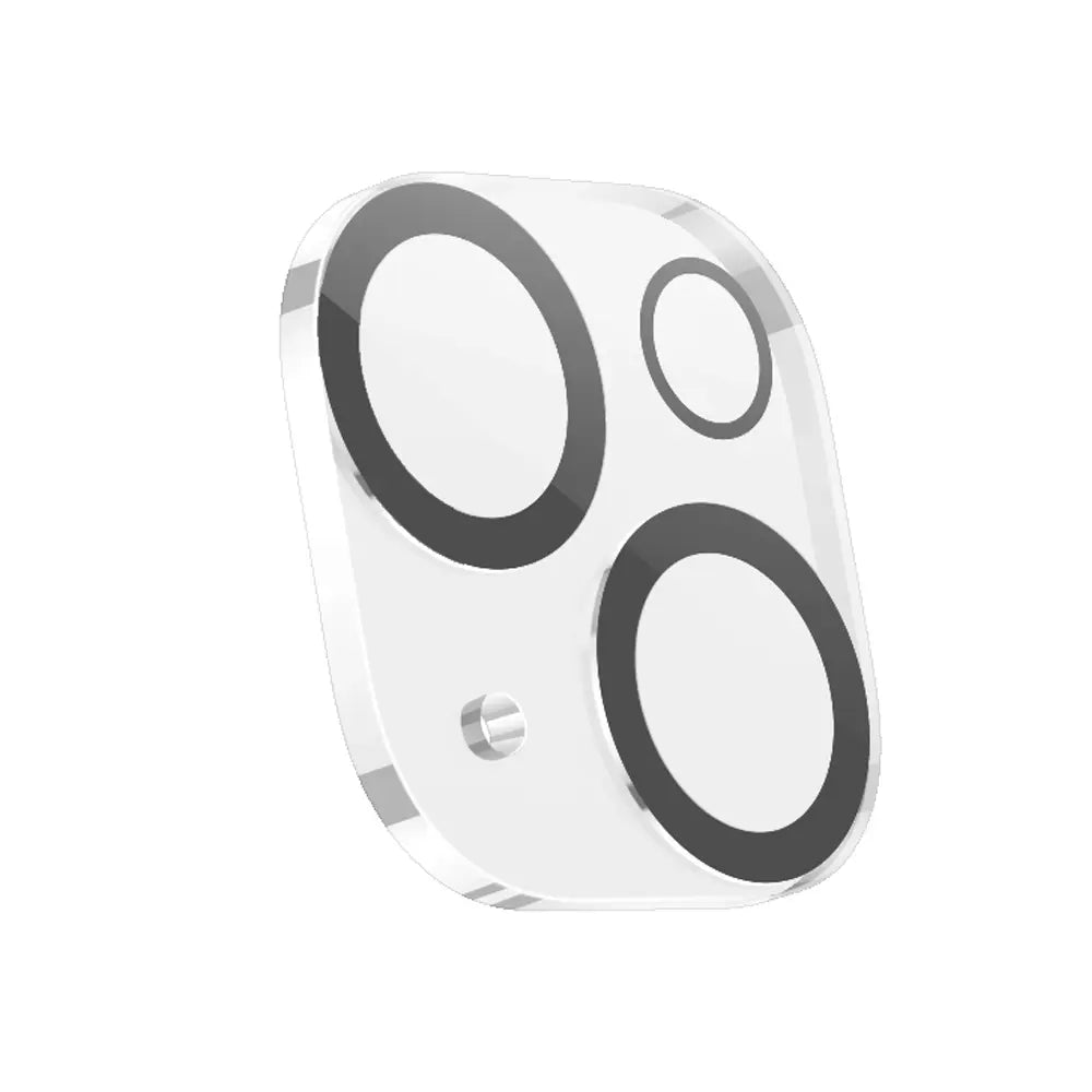 מגן מקצועי לעדשת המצלמה לאייפון 15 ואייפון 15 פלוס, עשוי זכוכית מחוסמת