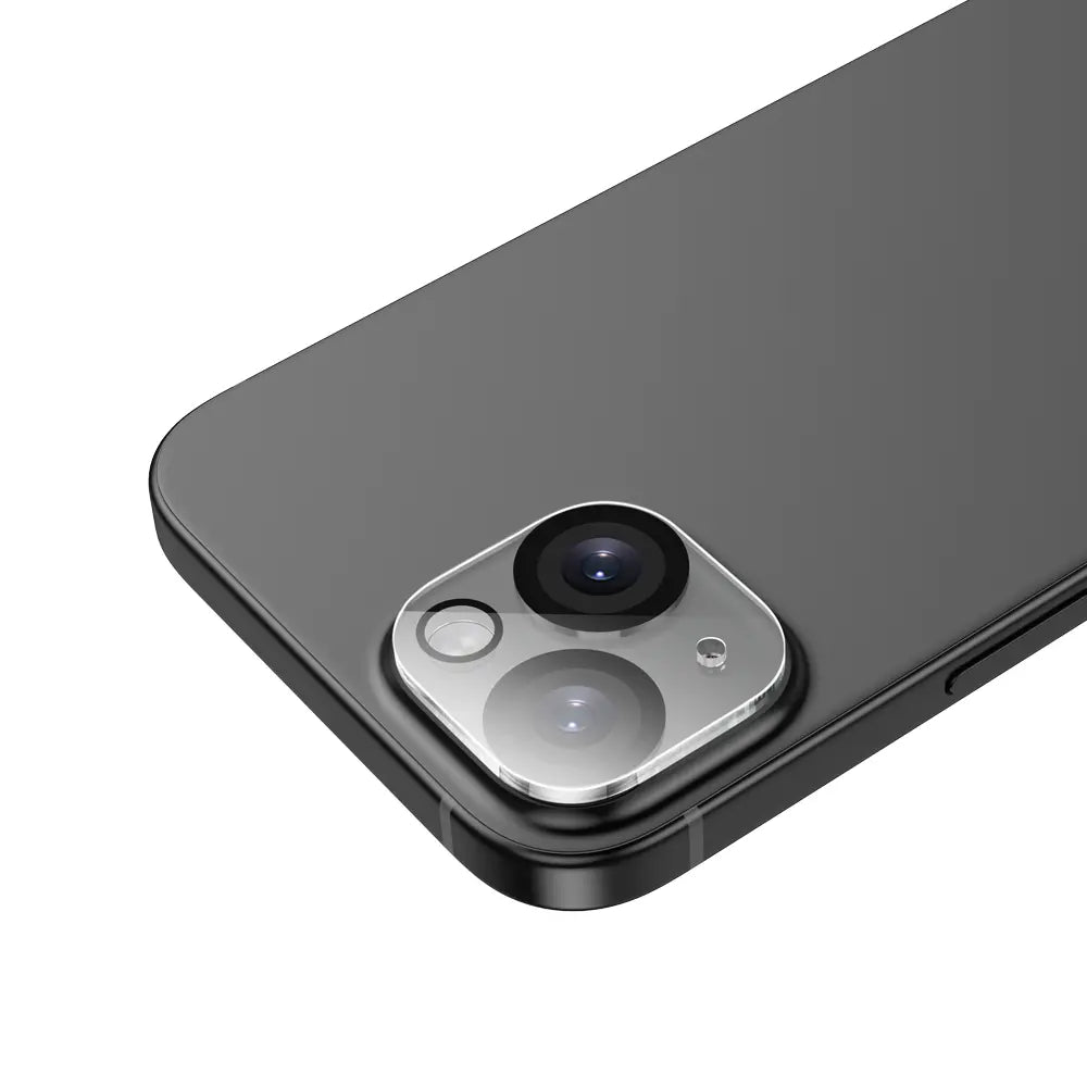 מגן מקצועי לעדשת המצלמה לאייפון 15 ואייפון 15 פלוס, עשוי זכוכית מחוסמת