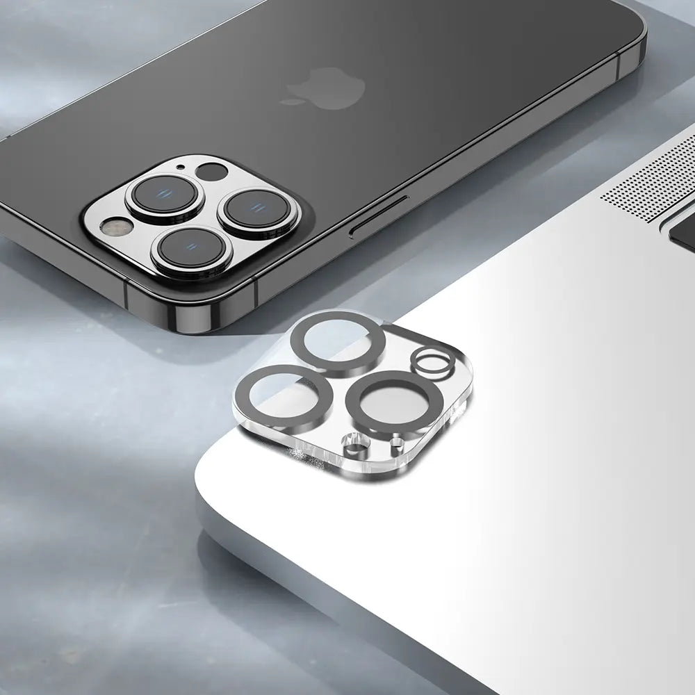 מגן מקצועי לעדשת המצלמה לאייפון 14 פרו ואייפון 14 פרו מקס, עשוי זכוכית מחוסמת