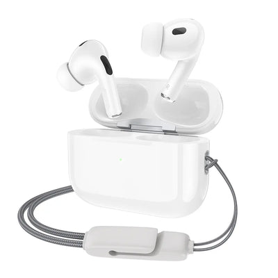 אוזניות אלחוטיות חכמות עם סינון רעשים פעיל, קייס לטעינה אלחוטית ושליטה מהירה בטאצ'