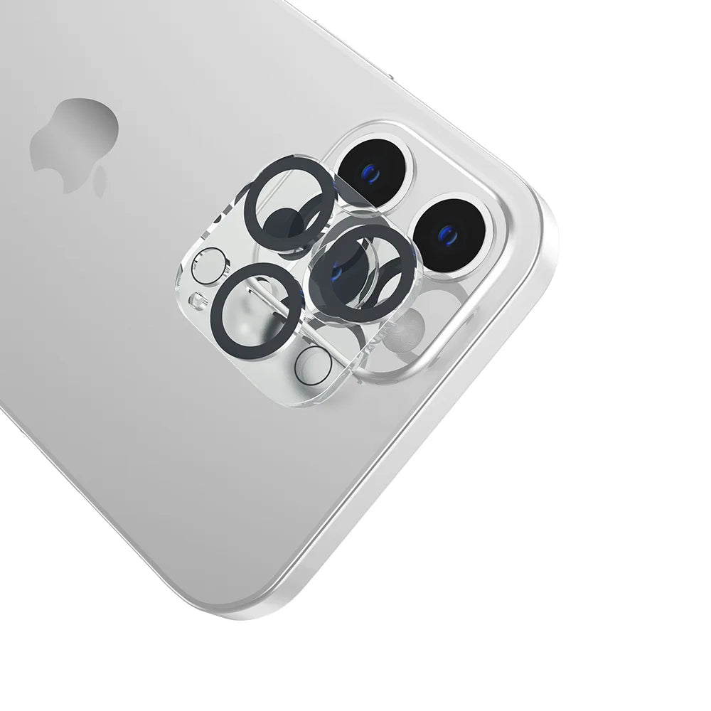 מגן מקצועי לעדשת המצלמה לאייפון 12 פרו, עשוי זכוכית מחוסמת