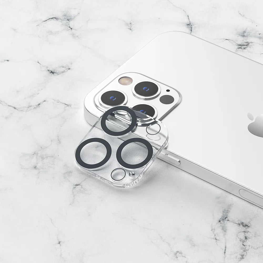 מגן מקצועי לעדשת המצלמה לאייפון 12 פרו, עשוי זכוכית מחוסמת