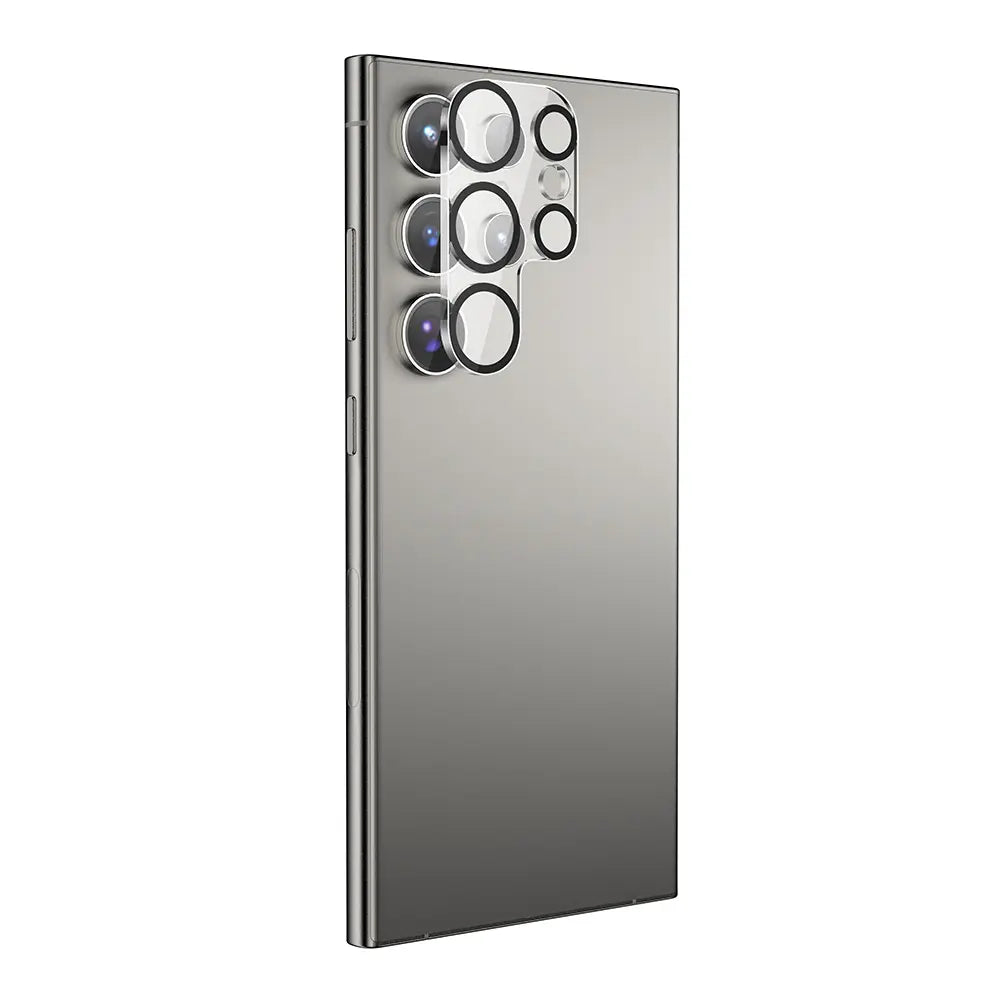 מגן מקצועי לעדשת המצלמה לטלפון גלקסי S24 אולטרה, עשוי זכוכית מחוסמת