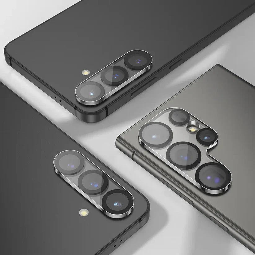 מגן מקצועי לעדשת המצלמה לטלפון גלקסי S24, עשוי זכוכית מחוסמת