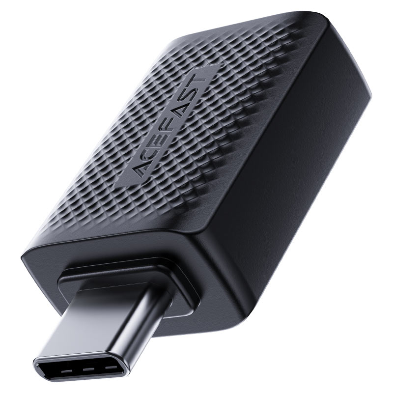 מתאם USB-A ל-USB-C מהיר וקומפקטי, שבב חכם לטעינה בטוחה
