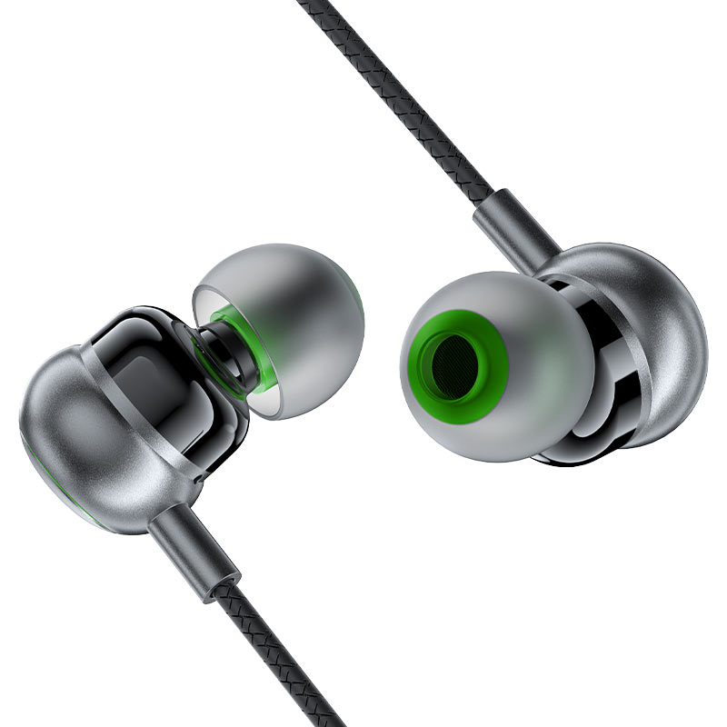 אוזניות חוטיות USB-C עם מיקרופון HD מובנה, שלט מובנה, עיצוב ארגונומי