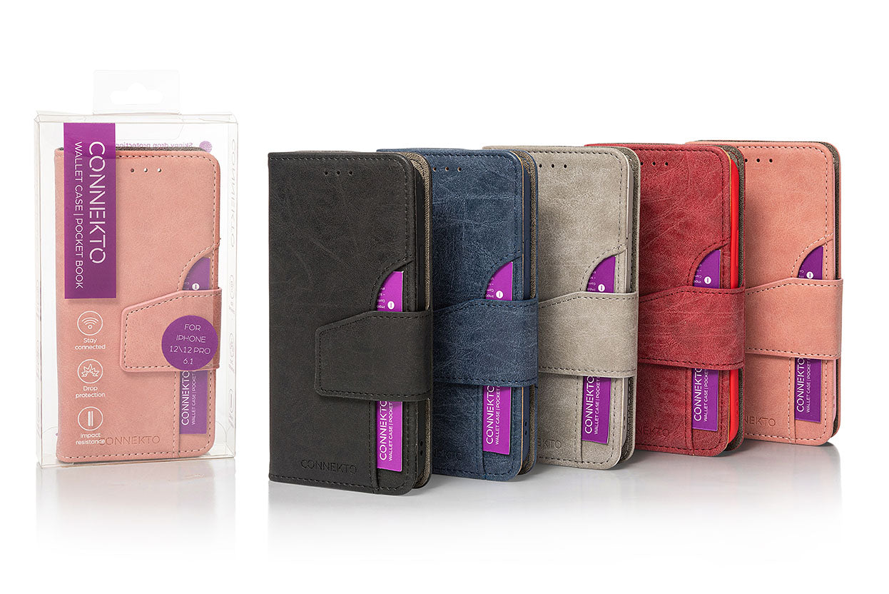 ארנק Connekto IP 12 PRO MAX שחור