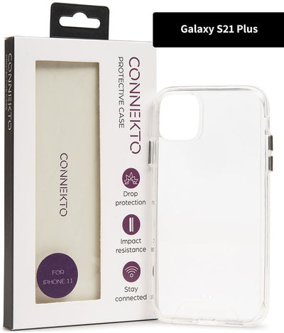 כיסוי ל-Galaxy S21 Plus, שקוף