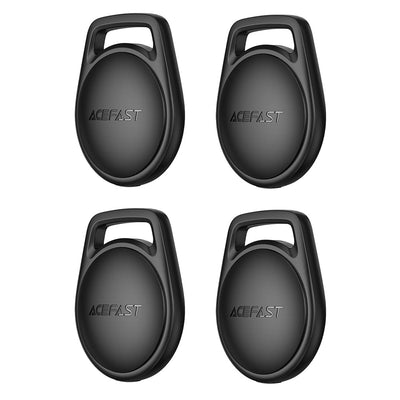 טאג איתור ל-Apple Find My, עיצוב תופסן, סט 4 יחידות