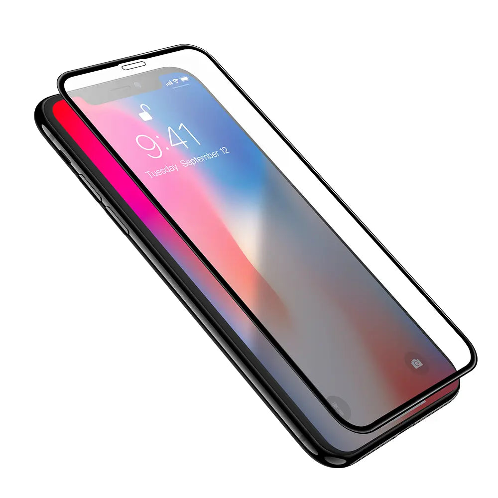 מגן מסך זכוכית 3D מחוסמת ל- iPhoneXS Max/11 Pro Max