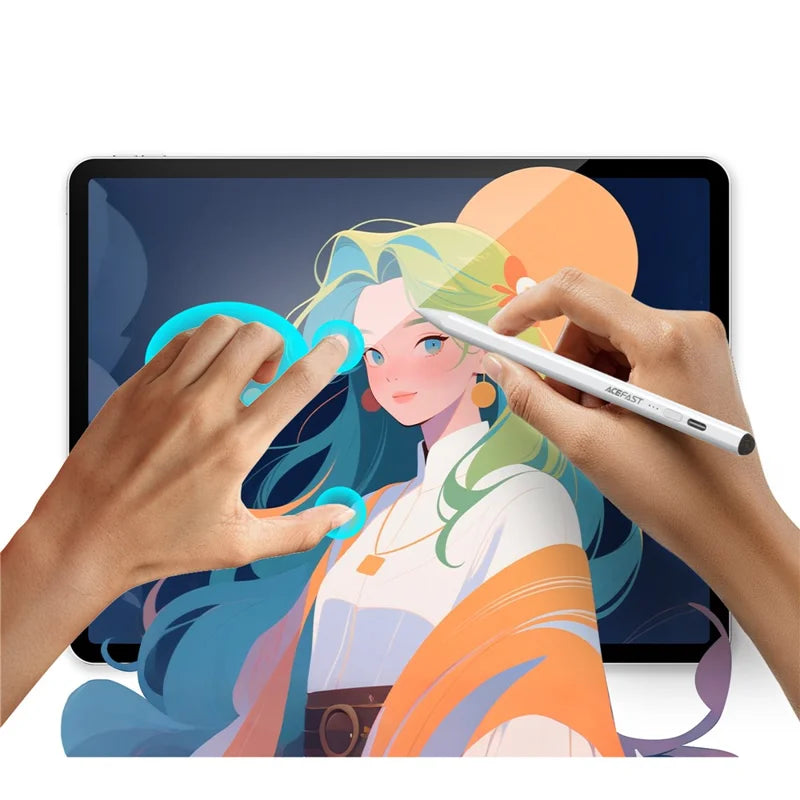 עט סטיילוס ACEFAST V2 ל-iPad – זיהוי אקטיבי וחיבור מגנטי לכתיבה מדויקת