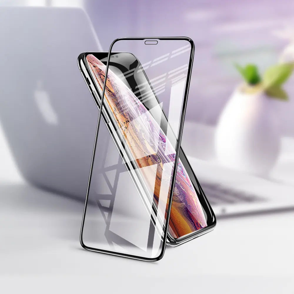 מגן מסך זכוכית 3D מחוסמת ל- iPhone XR/11