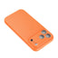כיסוי מגן מגנטי לאייפון 17 פרו Glossy & Matte MSCS85 – תמיכה ב-MagCharge עם 38 מגנטי N52SH ועמידות בנפילות מ-5 מטר (כתום)