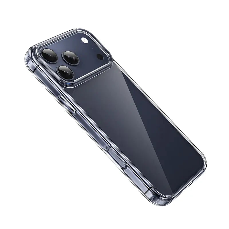 כיסוי מגן לאייפון 17 פרו Glossy & Matte T22 – הגנת כריות אוויר, עמידות לנפילות מ-5 מטר, שקוף