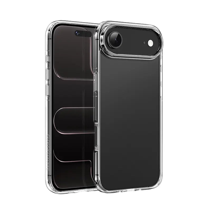 כיסוי מגן לאייפון 17 אייר Glossy & Matte T22 – הגנת כריות אוויר, עמידות לנפילות מ-5 מטר, שקוף