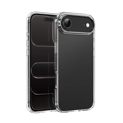 כיסוי מגן לאייפון 17 אייר Glossy & Matte T22 – הגנת כריות אוויר, עמידות לנפילות מ-5 מטר, שקוף