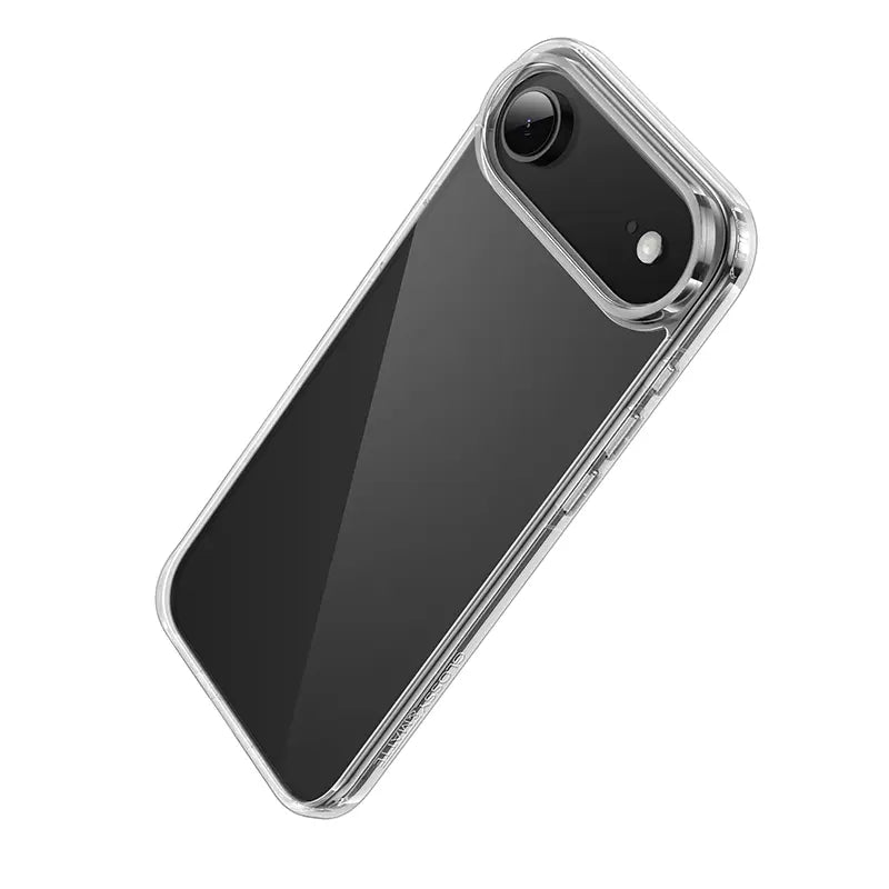 כיסוי מגן לאייפון 17 אייר Glossy & Matte T22 – הגנת כריות אוויר, עמידות לנפילות מ-5 מטר, שקוף