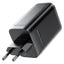 מטען מהיר ייחודי הכולל כבל טעינה USB-C נשלף ויציאות טעינה USB-A ו-USB-C
