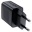 סט טעינה הכולל ראש מטען מהיר USB-C וכבל USB-C, טעינת PD20W מהירה, שחור