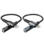 כבל אודיו Lightning לשקע אוזניות 3.5mm נקבה, סגסוגת אלומיניום