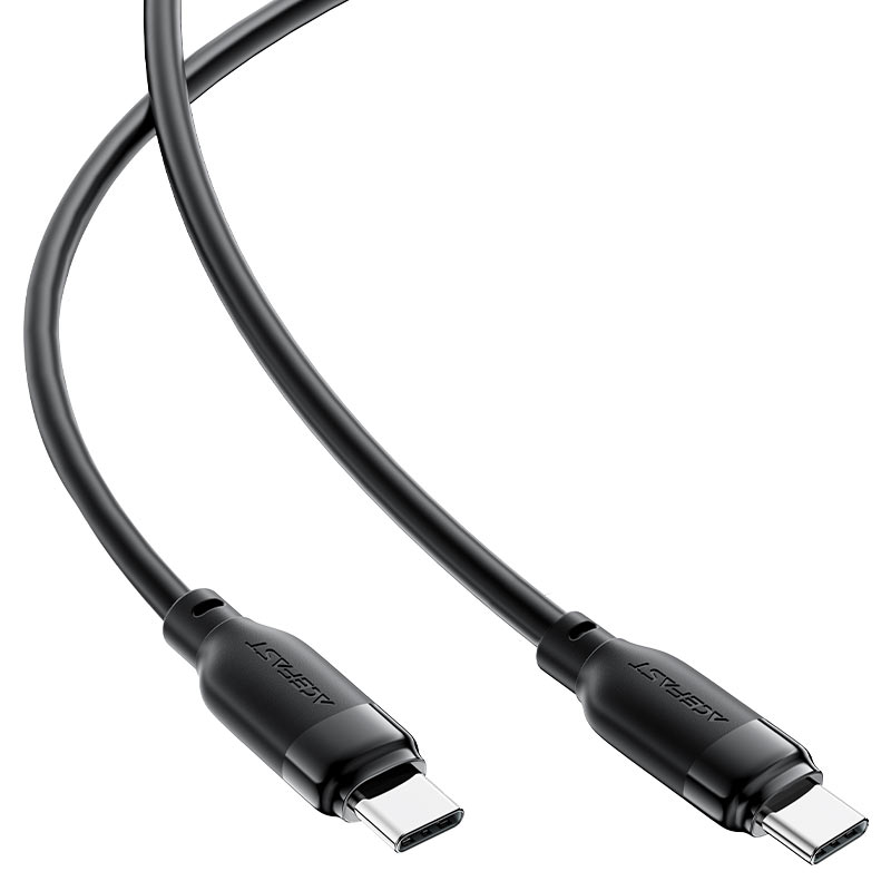 כבל סנכרון וטעינה מהירה USB-C ל-USB-C, ,תומך בטעינה מהירה עד 60W, אורך 1.2 מטר