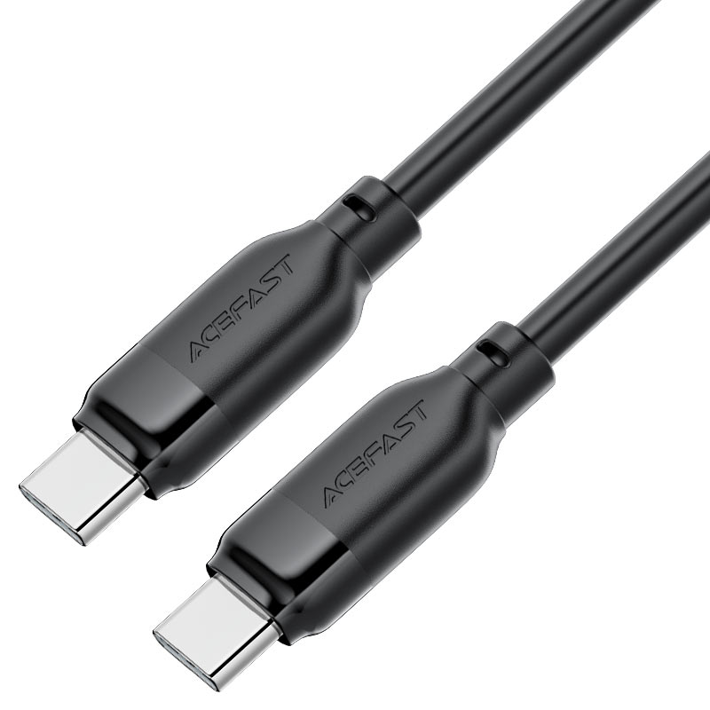 כבל סנכרון וטעינה מהירה USB-C ל-USB-C, ,תומך בטעינה מהירה עד 60W, אורך 1.2 מטר