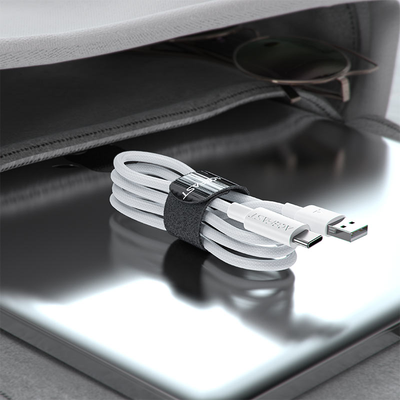 כבל טעינה והעברת נתונים ACEFAST C18-04 USB-A to USB-C – עמיד וחזק במיוחד 3A באורך 1.2 מטר