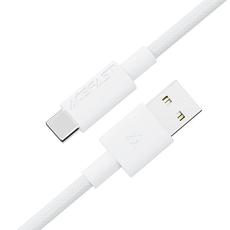 כבל טעינה והעברת נתונים ACEFAST C18-04 USB-A to USB-C – עמיד וחזק במיוחד 3A באורך 1.2 מטר