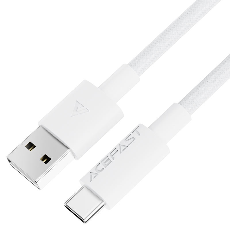 כבל טעינה והעברת נתונים ACEFAST C18-04 USB-A to USB-C – עמיד וחזק במיוחד 3A באורך 1.2 מטר