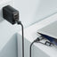 כבל סנכרון וטעינה איכותי USB-C ל-USB-C עם מתאם Lightning מובנה, קלוע