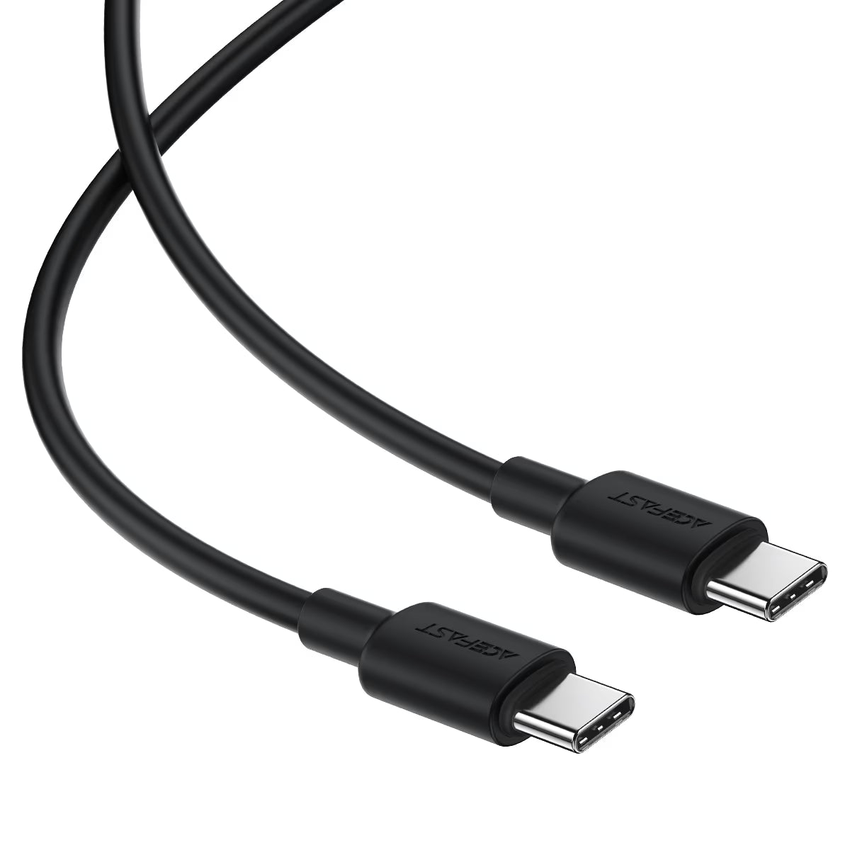 כבל טעינה והעברת נתונים טייפ סי לטייפ סי ACEFAST C29-03 Type-C – עוצמת שיא 240W מסיליקון רך באורך 2 מטר
