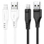 כבל טעינה ודאטה USB-A ל-Lightning, לבן