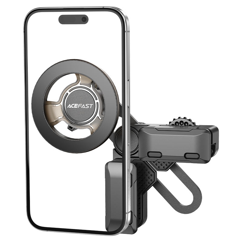 מעמד לטלפון לרכב להתקנה על גבי מסך המולטימדיה, אחיזה מגנטית עוצמתית, עיצוב חדשני