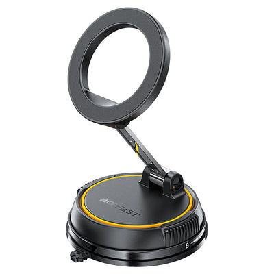 מעמד לטלפון לרכב מגנטי, כוס יניקה להתקנה על גבי הדשבורד