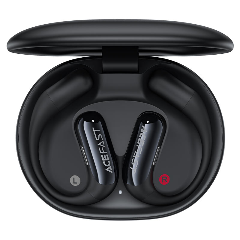אוזניות Open-Ear אלחוטיות ACEFAST FA002 ACEFIT Air – קלות במיוחד, סאונד Hi-Fi ועמידות IP54, שחור