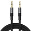 כבל אודיו AUX איכותי ACEFAST J10 3.5mm – העברת שמע Hi-Fi חסין שריטות עם כבל ניילון קלוע