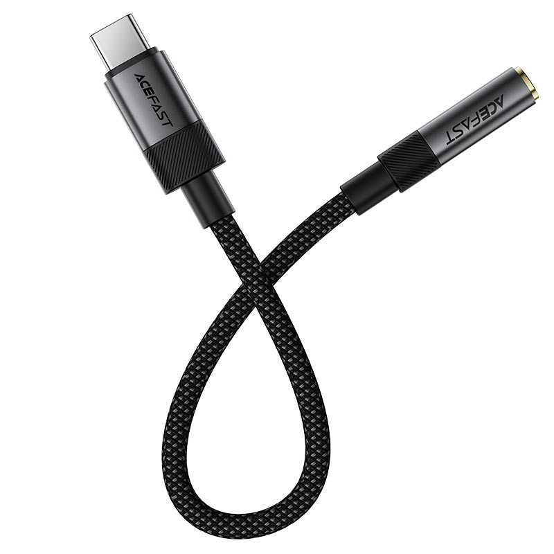 מתאם שמע USB-C ל-3.5 מ"מ ACEFAST J12 – איכות Hi-Fi ואפס השהיה (Latency)