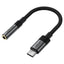 מתאם שמע USB-C ל-3.5 מ"מ ACEFAST J12 – איכות Hi-Fi ואפס השהיה (Latency)