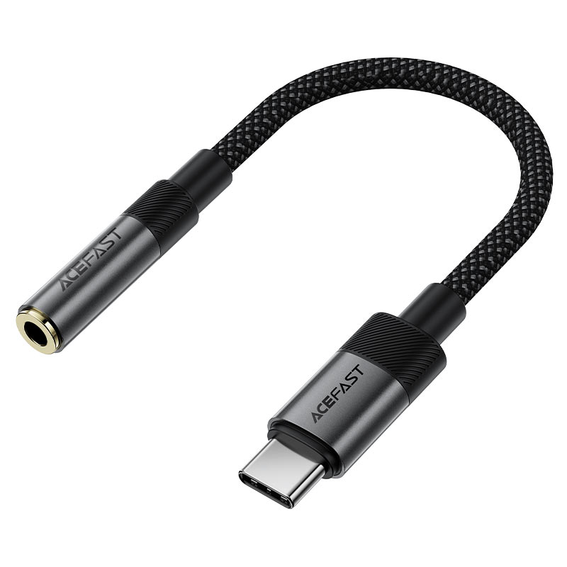 מתאם שמע USB-C ל-3.5 מ"מ ACEFAST J12 – איכות Hi-Fi ואפס השהיה (Latency)