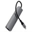 מפצל USB ותחנת עגינה 6 ב-1 ACEFAST J18 – תמיכה ב-4K 60Hz, טעינה מהירה 90W וקורא כרטיסים