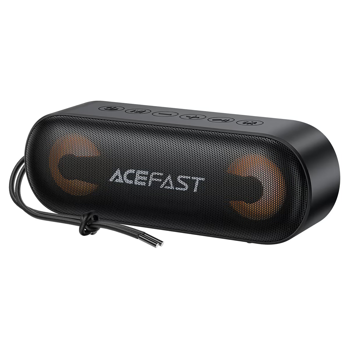רמקול נייד אלחוטי ACEFAST K13 – עוצמת שיא 24W, עמידות למים IPX6, תאורת RGB וסוללה עד 7 שעות