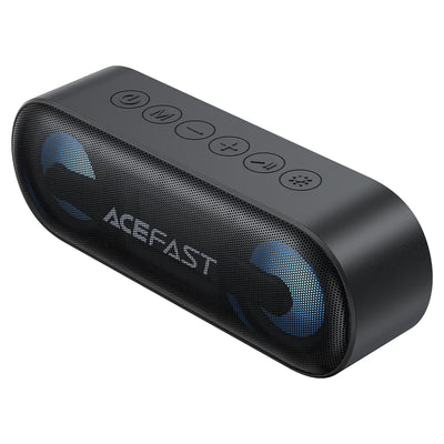 רמקול נייד אלחוטי ACEFAST K13 – עוצמת שיא 24W, עמידות למים IPX6, תאורת RGB וסוללה עד 7 שעות