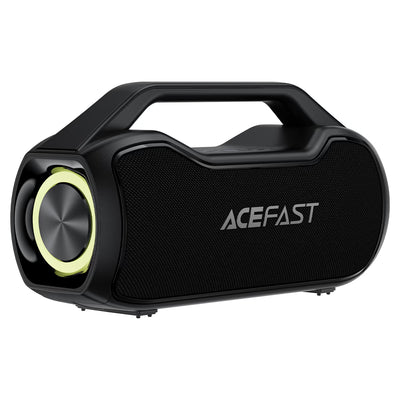 רמקול נייד ובידורית קריוקי ACEFAST K14 – עוצמת שיא 120W, זוג מיקרופונים אלחוטיים, תאורת RGB וסוללה עד 28 שעות