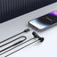 אוזניות חוטיות Acefast L10 USB-C – דרייבר 13 מ"מ וכבל סיליקון מונע קשרים