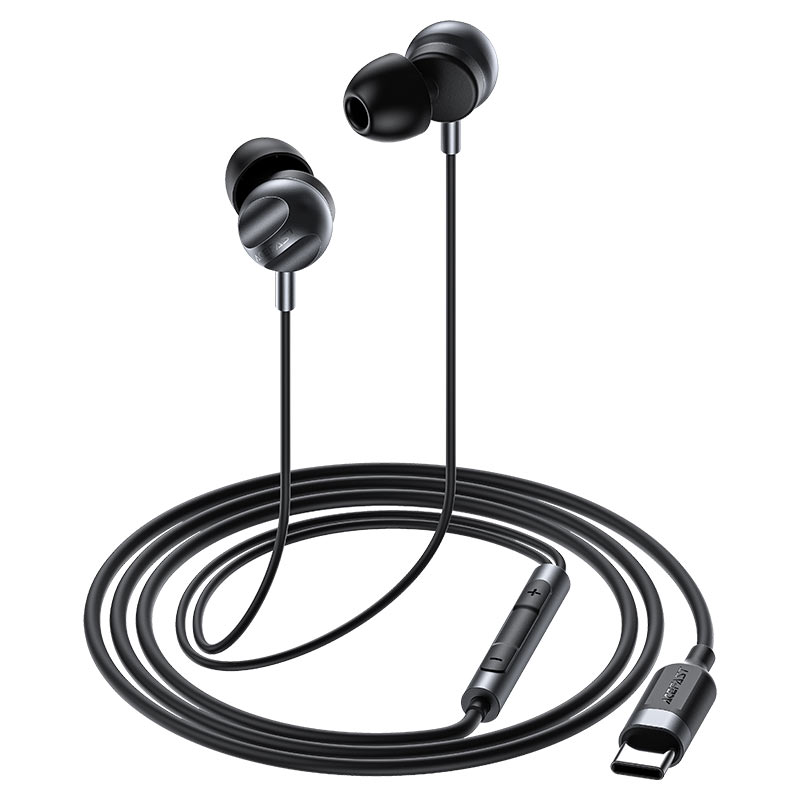 אוזניות חוטיות Acefast L6 USB-C – עיצוב ארגונומי ושמע דיגיטלי איכותי