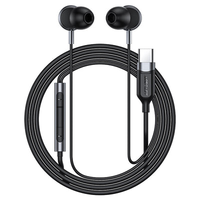 אוזניות חוטיות Acefast L6 USB-C – עיצוב ארגונומי ושמע דיגיטלי איכותי