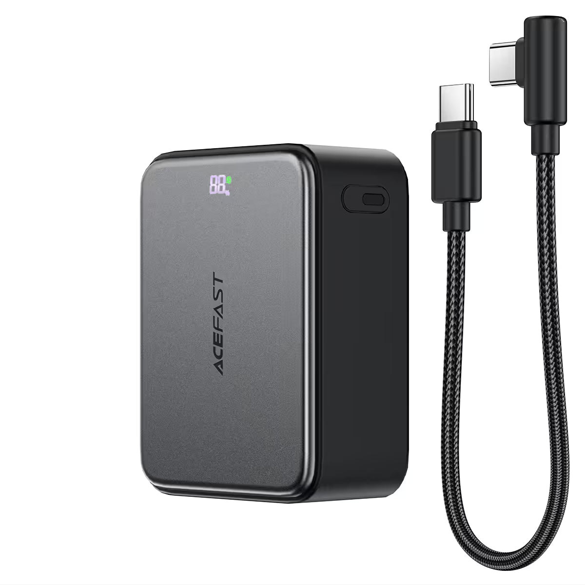 מטען נייד ACEFAST M28 – הספק 22.5W, קיבולת 10000mAh וצג דיגיטלי חכם