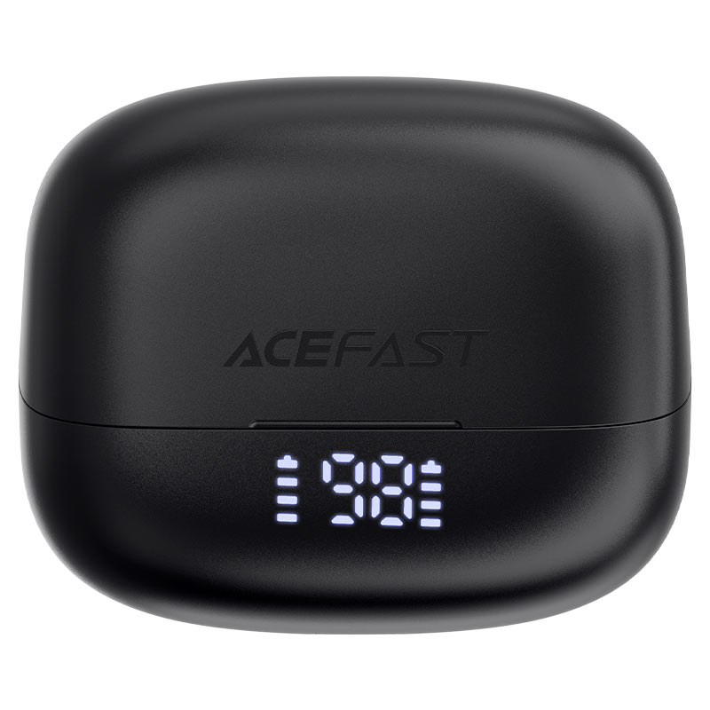 אוזניות אלחוטיות Acefast W1 ANC TWS – צג דיגיטלי, מצב שקיפות וסינון רעשים אקטיבי
