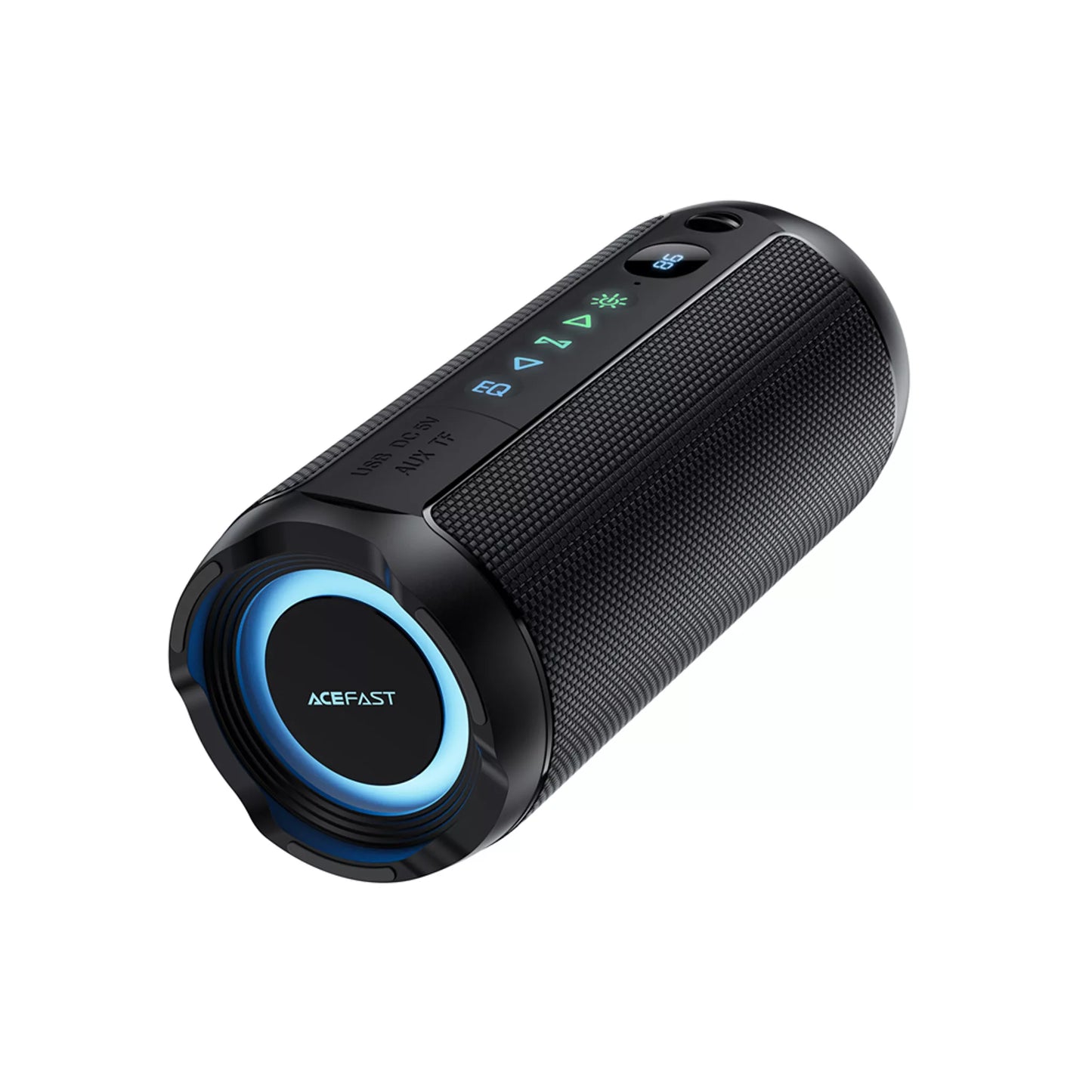 רמקול נייד אלחוטי עוצמתי ACEFAST K12 Pro 30W – סאונד עמוק, מסך דיגיטלי ותאורת RGB דינמית