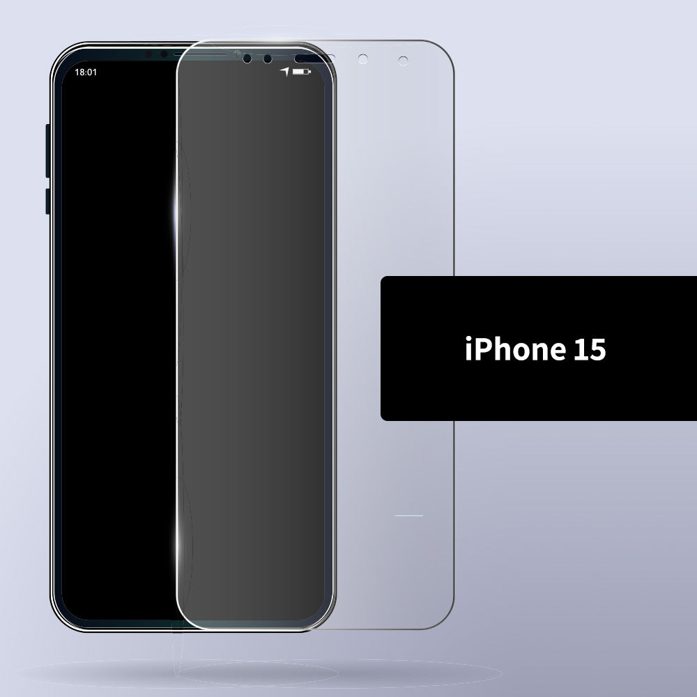 מגן זכוכית איכותי ל-iPhone 15